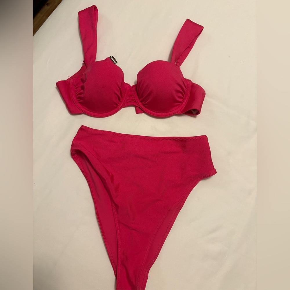 Pink bikini